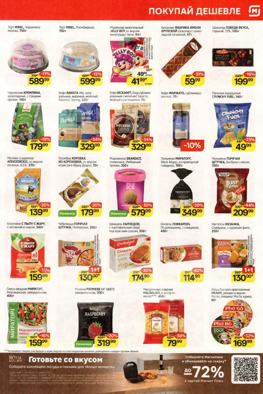 каталог акций магазина Магнит